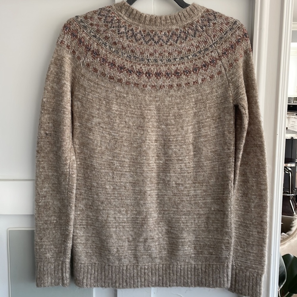 FatFace Fair Isle Metallic Erica Jumper - Picture 7 of 9